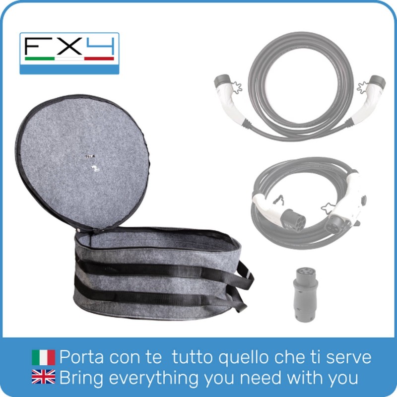 Borsa porta cavo di ricarica per auto elettriche – foto 2