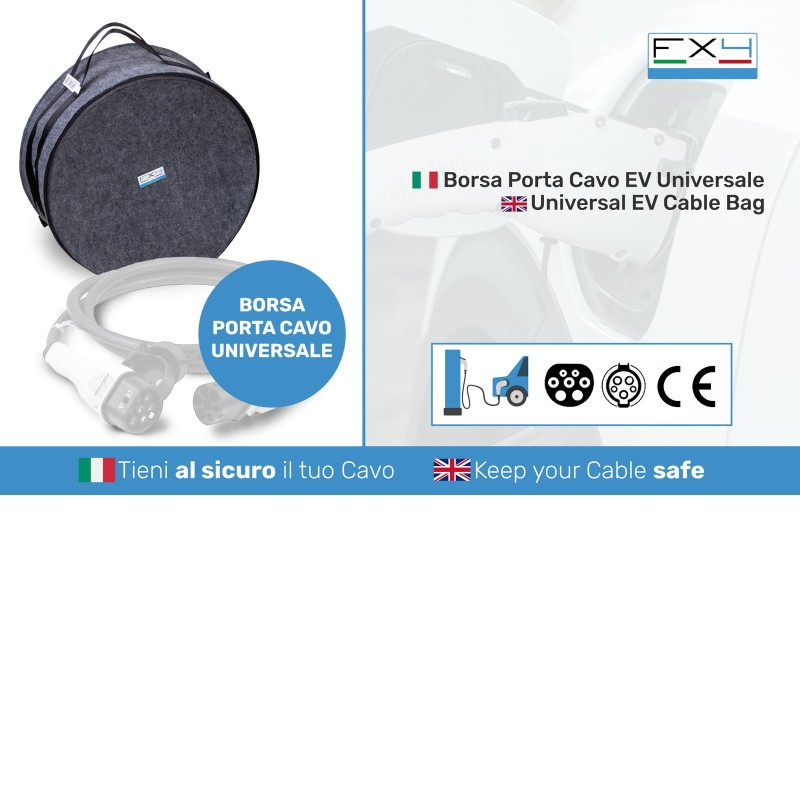 Borsa porta cavo di ricarica per auto elettriche – foto 6