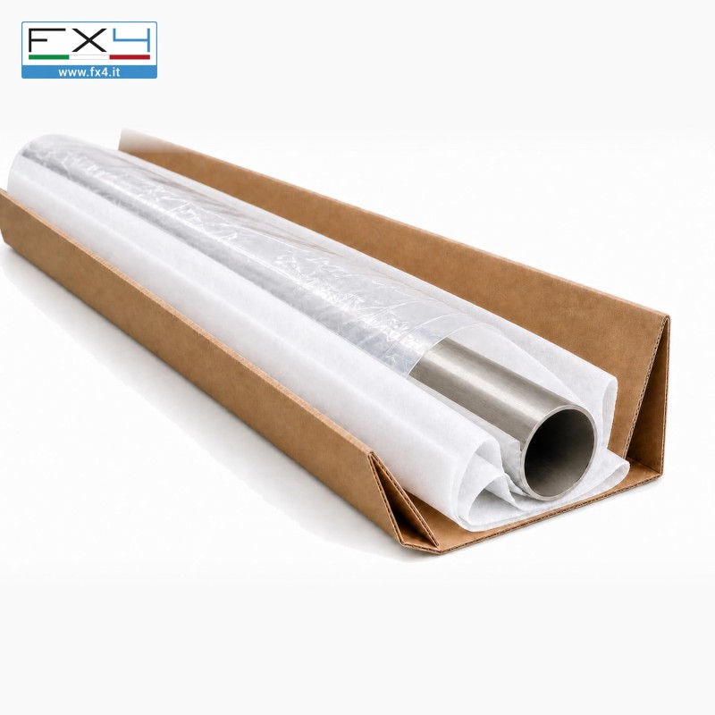 Tubo tondo in acciaio inox AISI 316 grezzo – foto 4