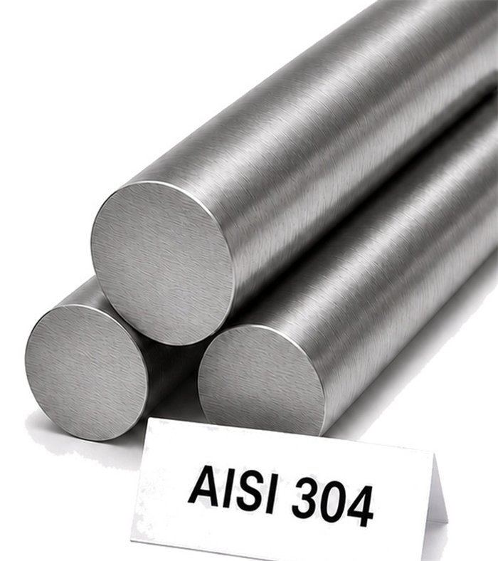 Tondo pieno inox AISI 304 trafilato – tondino, barra tonda in acciaio inox